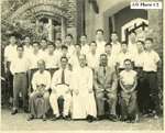 Picture of graduating students and their teachers